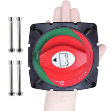 Load image into Gallery viewer, Universal 600 Amp Battery Disconnect Switch for Boats and Vehicles - 12-48V