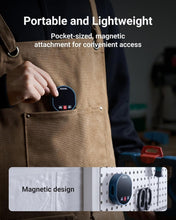 Load image into Gallery viewer, 98-ft Laser Tape Measure with 328-ft Rolling Tape - Lightweight, Magnetic Design