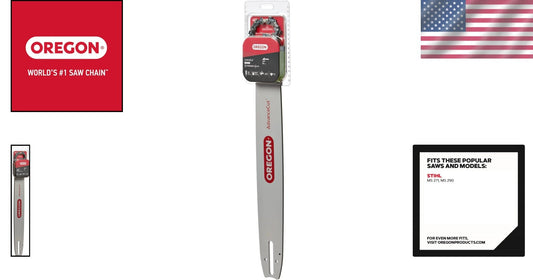 18-Inch Stihl-Compatible Chainsaw Bar & Chain Combo - Perfect for Upgrades