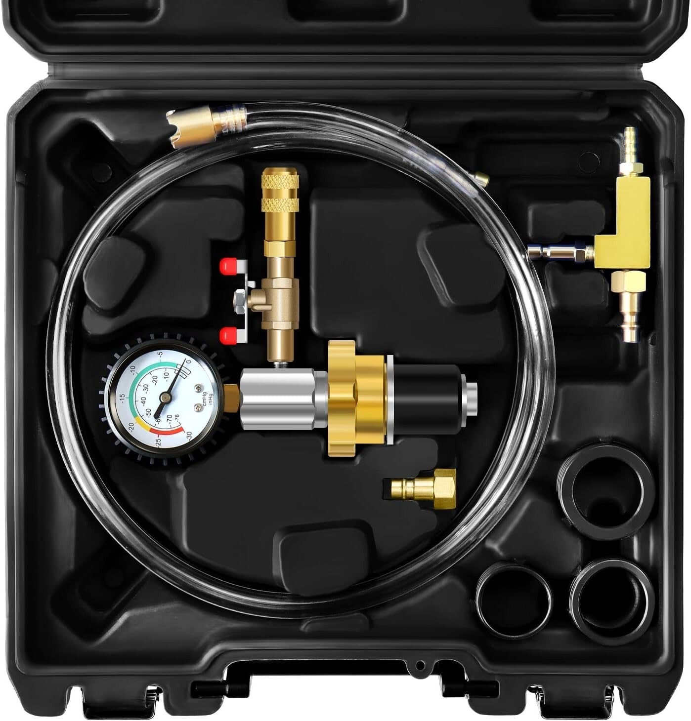 Professional Coolant Filling Tool Kit - Pneumatic System for Rapid Radiator Care