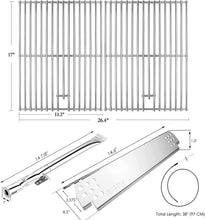 Load image into Gallery viewer, 304 Stainless Steel Grill Burner and Cooking Grate Replacement Kit for Nexgrill