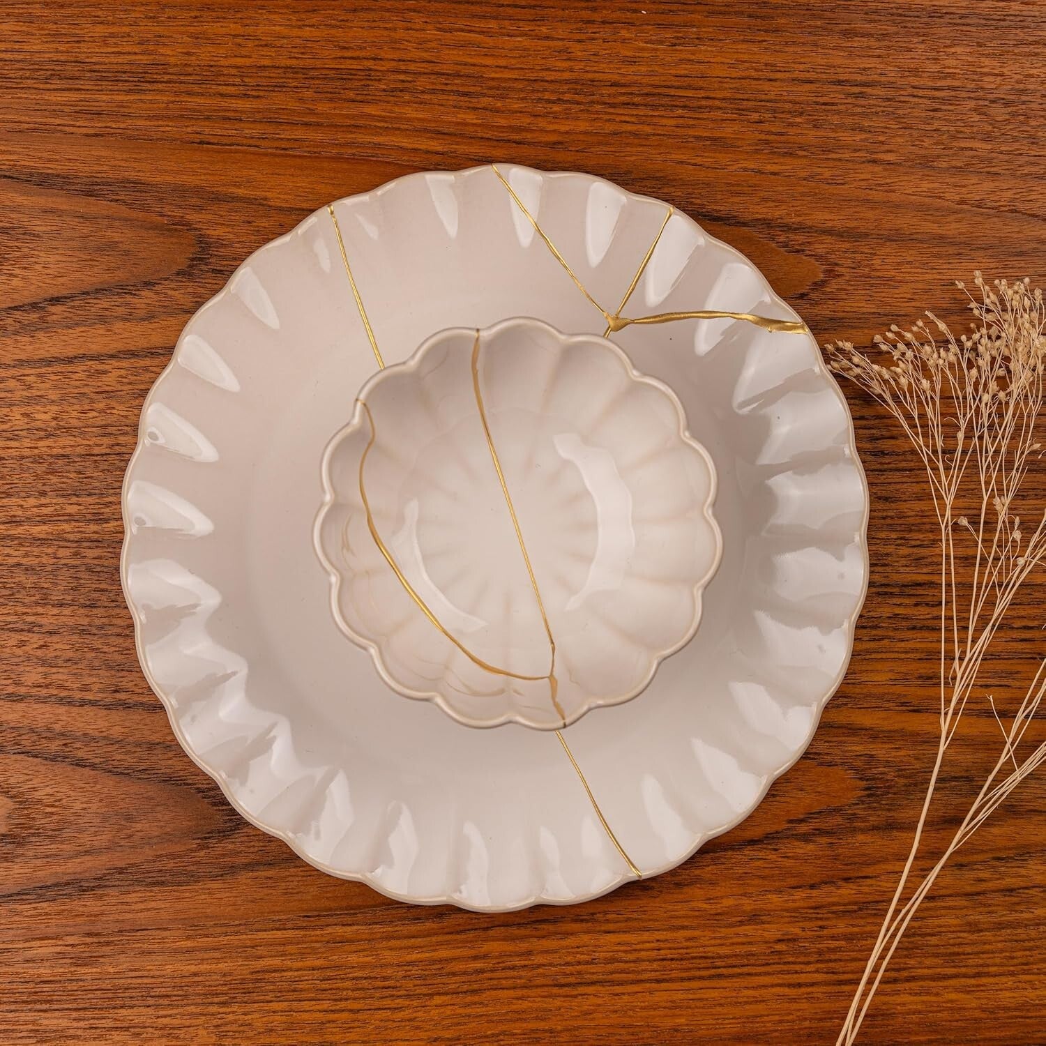 Food Safe Kintsugi Gold Repair Kit - Transform Broken Objects Elegantly