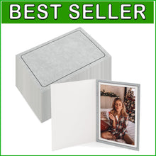 Load image into Gallery viewer, Versatile 4x6 Matte Cardboard Picture Frames - 100 Pack for All Occasions