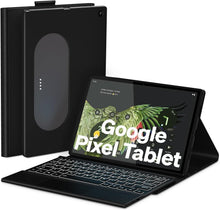 Load image into Gallery viewer, Stylish Protective Keyboard Case with Trackpad for Google Pixel Tablet 11" 2023