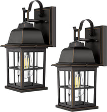 Load image into Gallery viewer, Stylish Outdoor Wall Sconces with E26 Socket - Waterproof &amp; Energy Efficient