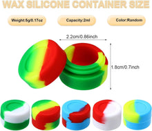 Load image into Gallery viewer, 300 Pcs Assorted 2 Ml Silicone Storage Containers - Non-Stick &amp; Durable