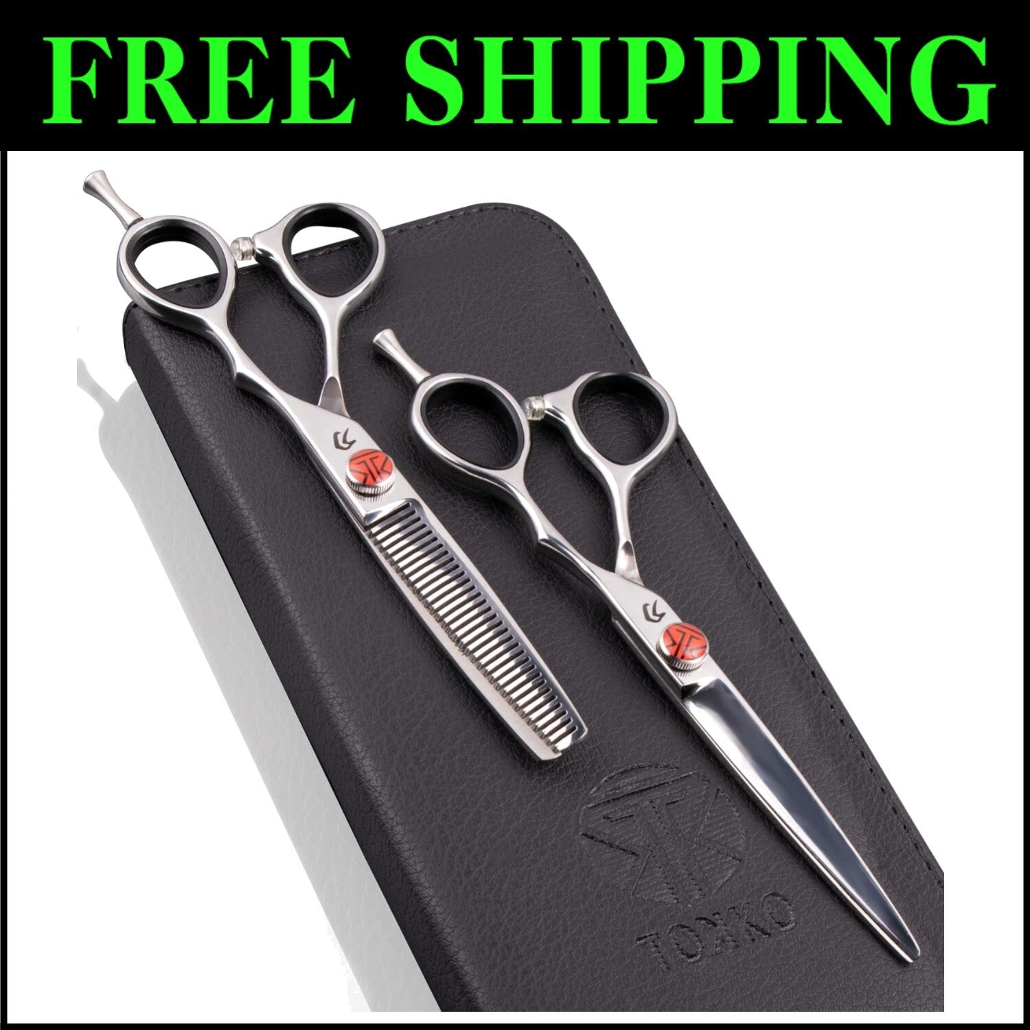 Katana 6.5" Professional Scissors Set - Japanese Steel for Barbers & Stylists