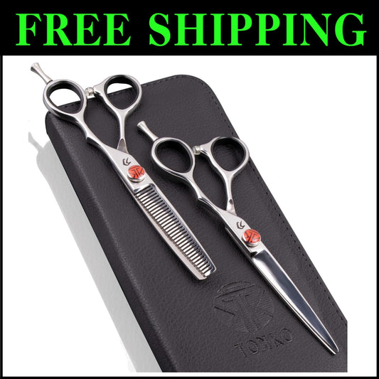 Katana 6.5" Professional Scissors Set - Japanese Steel for Barbers & Stylists