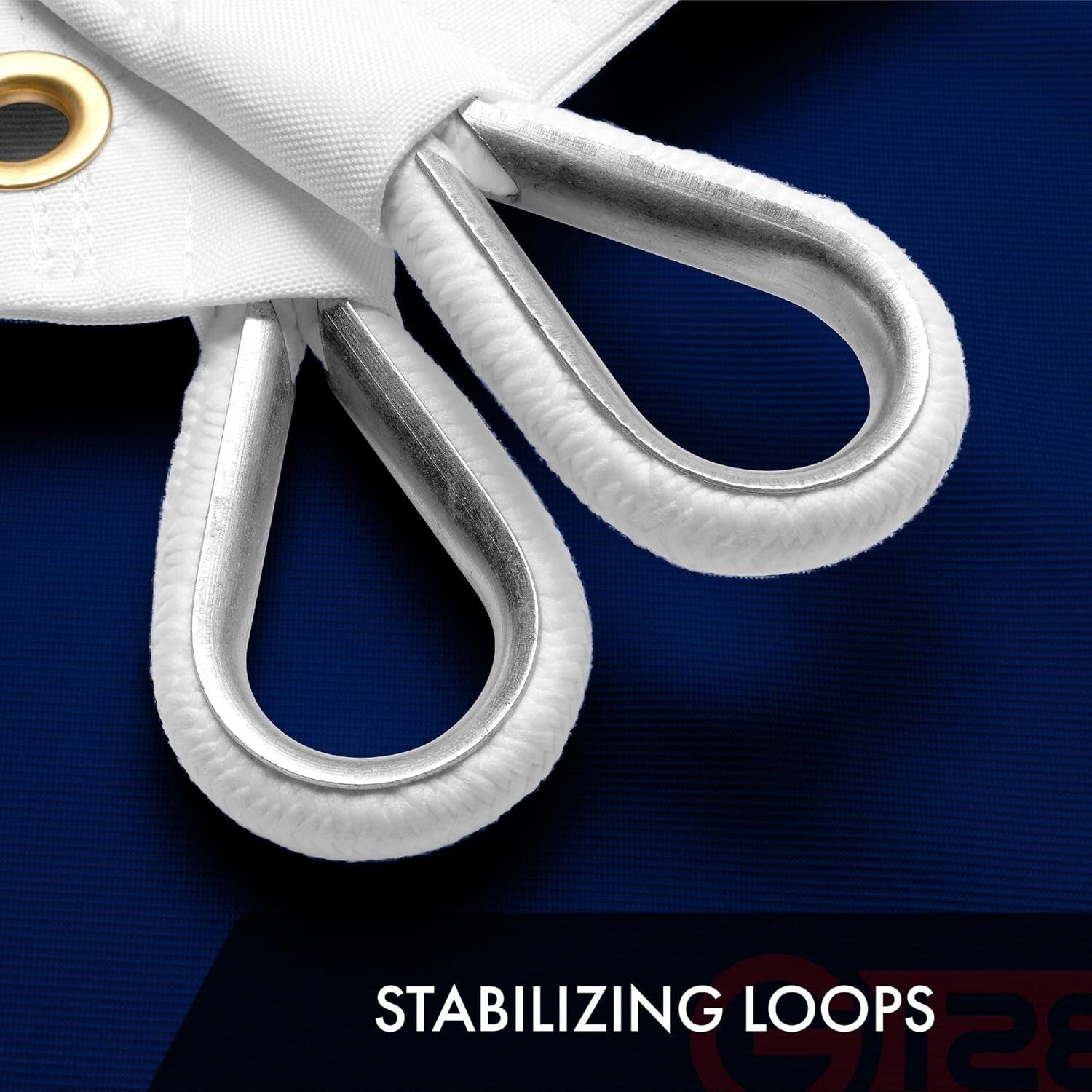 Durable 600D Polyester American Flag - Vibrant Colors & Embroidered Stars