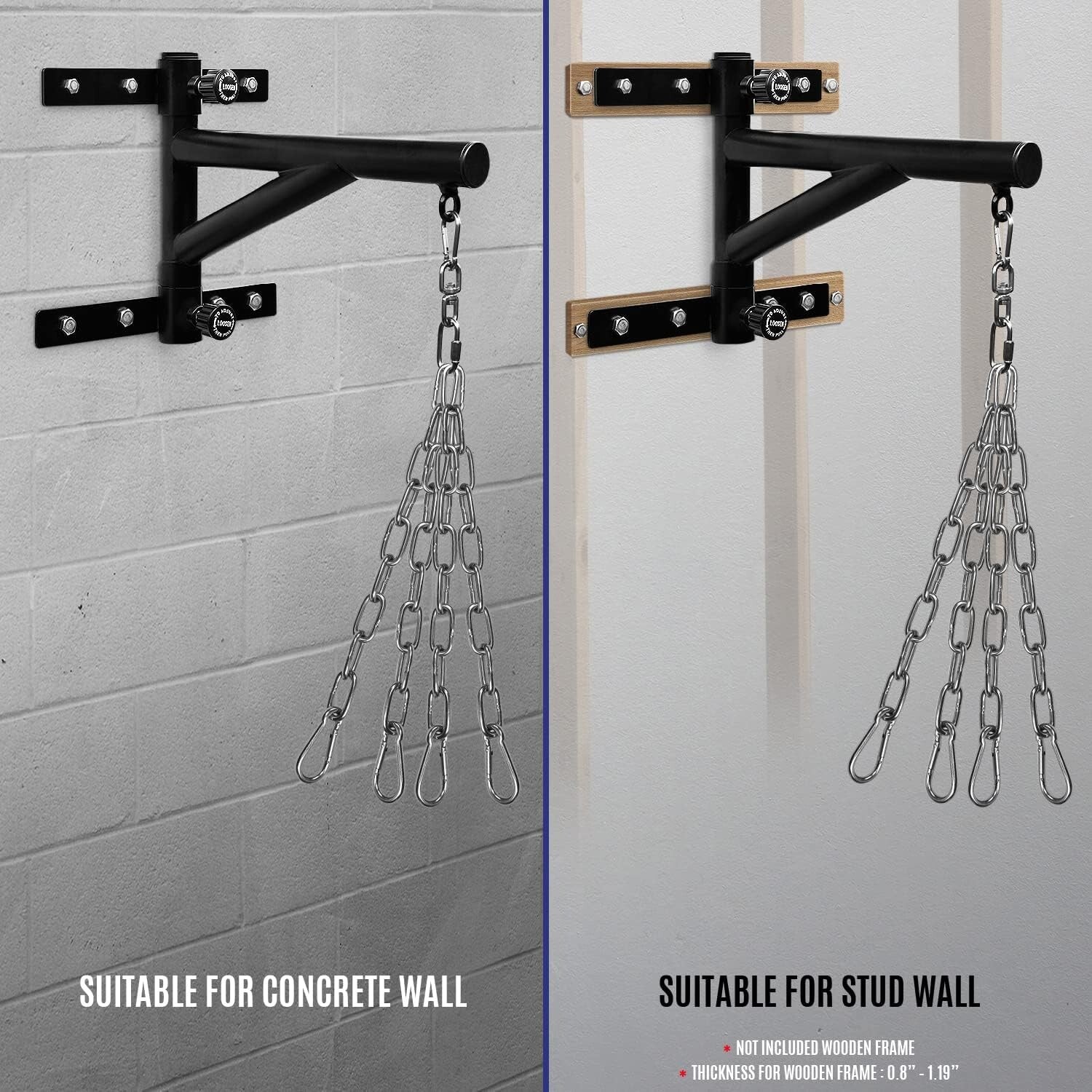 Premium Steel Punching Bag Hanger - Ideal for Indoor & Outdoor Use