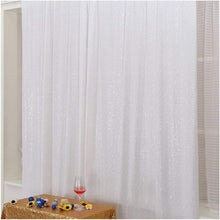 Load image into Gallery viewer, Versatile 8X8 Sparkly Sequin Curtain for Event Decorations &amp; Photo Booths