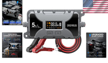 Load image into Gallery viewer, LCD Display 5A Pulse Battery Charger for Reviving 6V &amp; 12V Lead Acid Batteries