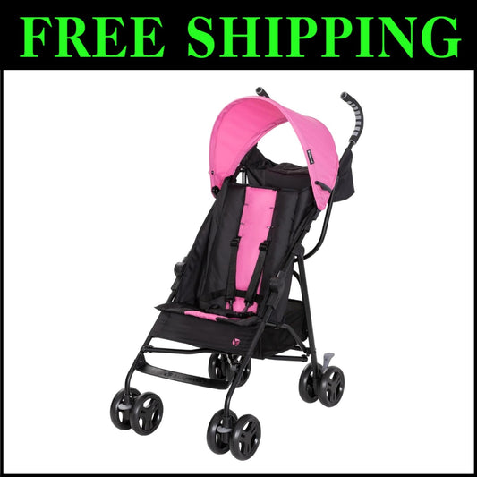 Stylish Petal Lightweight Stroller with Storage & Safety Features for Infants