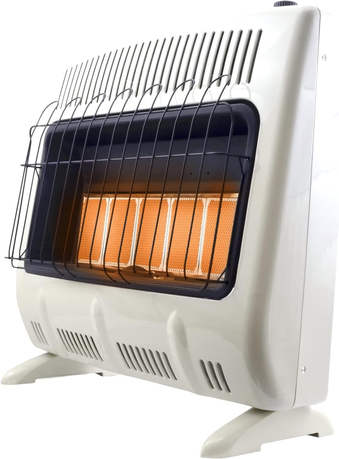 Portable 30,000 BTU Propane Radiant Heater - Ideal for Living Rooms & Cabins