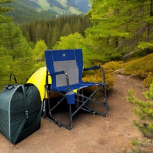 Load image into Gallery viewer, Lightweight Freestyle Rocker with Built-in Cup Holder – Ultimate Camping Comfort