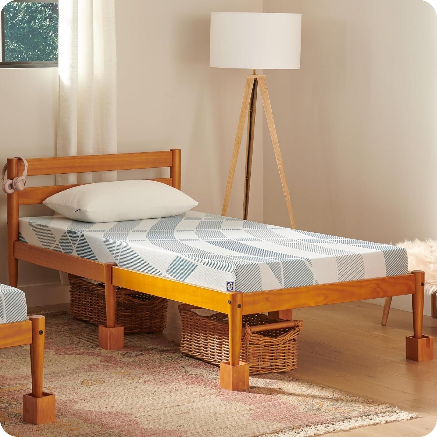 Dreamlife Gel Memory Foam Mattress 6” Twin - Breathable & Supportive Design