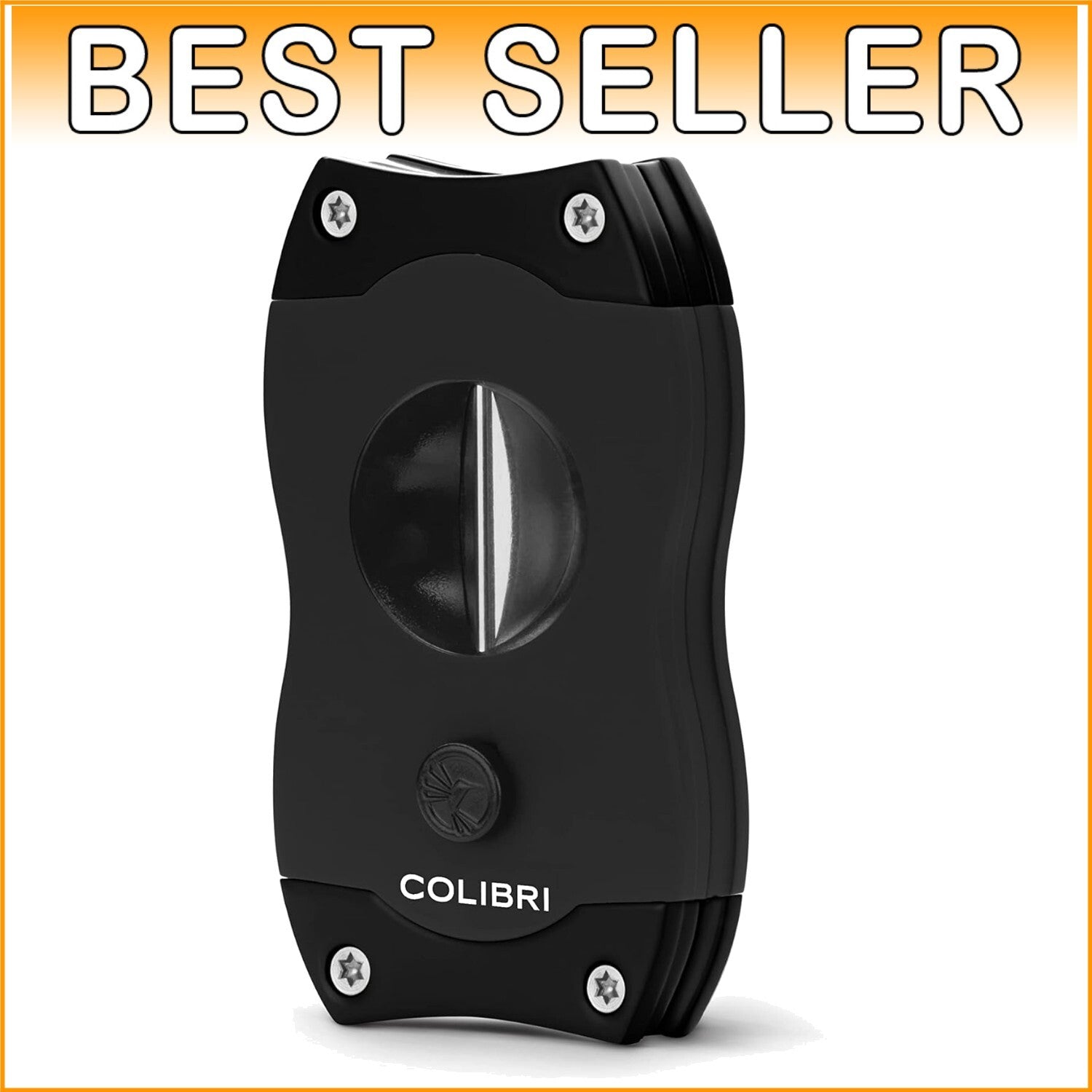 Classic V-Cut Cigar Cutter - Stainless Steel Blade for Smooth Cutting Experience