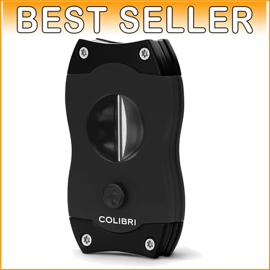 Classic V-Cut Cigar Cutter - Stainless Steel Blade for Smooth Cutting Experience