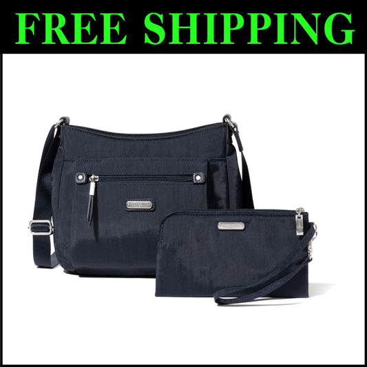 Adjustable Crossbody Bag with RFID Wristlet - Perfect for Everyday Adventures