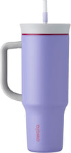 Load image into Gallery viewer, Light Purple 40 oz BPA-Free Insulated Tumbler with Straw – Perfect for On-The-Go