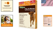 Load image into Gallery viewer, All Life Stages SENTRY 7 Way Dewormer for Large Dogs - Easy Chewable Tablets