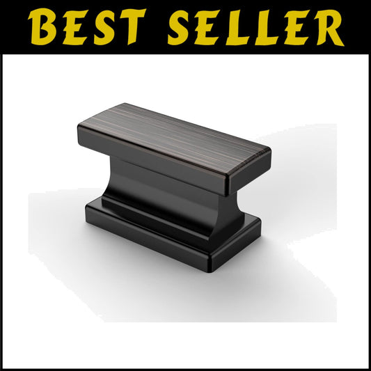 Stylish 30 Pack Bronze Kitchen Cabinet Knobs - Easy Installation Rack Pulls