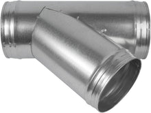 Load image into Gallery viewer, 6'' Duct Splitter Adapter - 45° Wye Connector for Efficient Ventilation