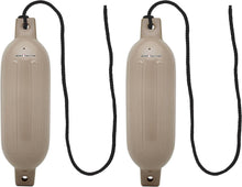 Load image into Gallery viewer, Premium Inflatable Boat Fenders Value Pack - 4.5" x 16" and Fender Lines