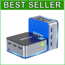 Load image into Gallery viewer, Compact Intel Mini PC with 12GB RAM &amp; 512GB SSD – 4K Display for Professionals