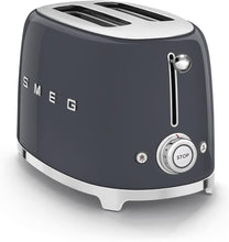 Load image into Gallery viewer, Elegant Gray 50's Style Toaster - 2 Slices with 6 Browning Levels &amp; Functions