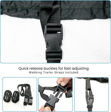 Load image into Gallery viewer, Heavy-Duty 600D PWC Cover with Built-In Trailering System - Waterproof Gray