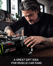 Load image into Gallery viewer, Realistic HOONIKEN Model Car Kit - 3141 Pieces with V8 Engine &amp; Moving Parts
