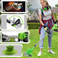 Load image into Gallery viewer, Lightweight 21V Cordless Grass Trimmer with Adjustable Pole for Perfect Yards