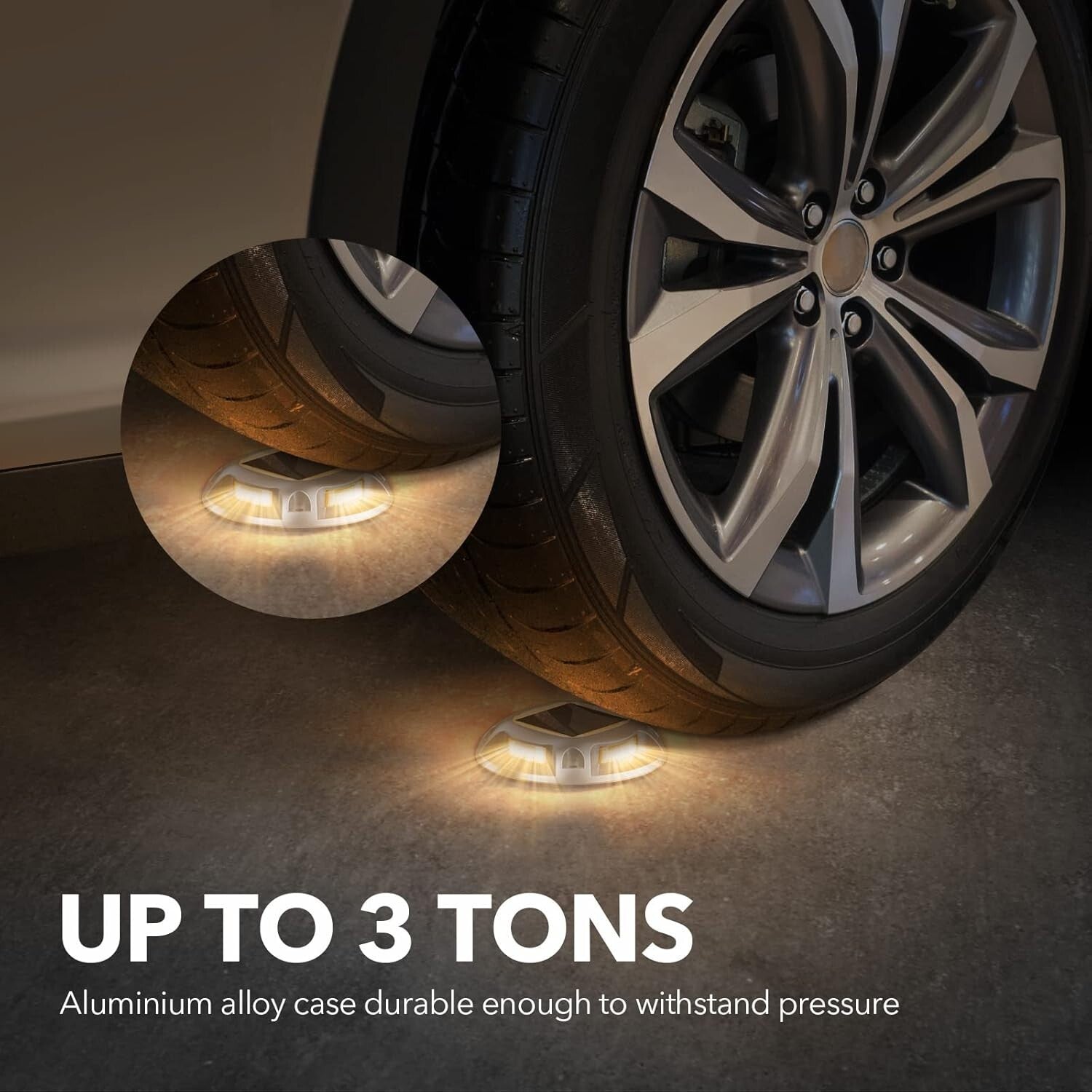 12 Pack Waterproof Solar Deck Lights – Dusk to Dawn Dual Color LED Illumination