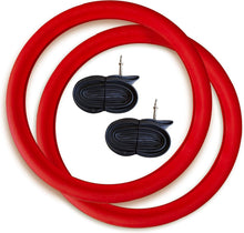 Load image into Gallery viewer, Complete Flat Protection Kit – 2 Bike Tire Inserts &amp; Tubes for Ultimate Safety