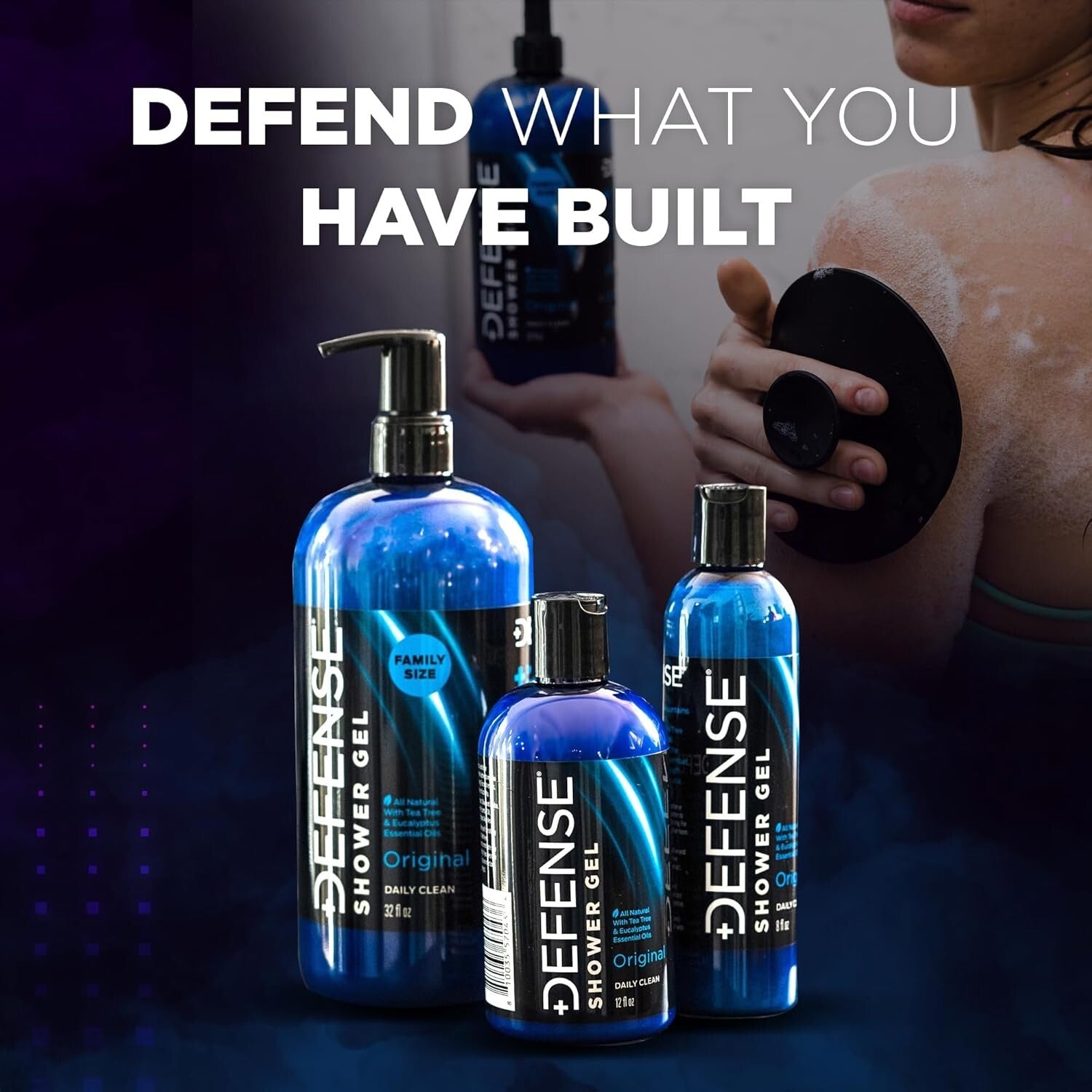 Refreshing All Natural Eucalyptus Body Wash – 32 oz, Hypoallergenic for All Skin