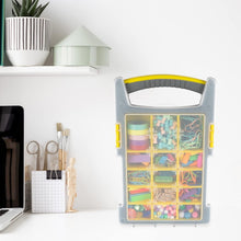 Load image into Gallery viewer, Versatile Portable Storage Box Set of 4 - Ideal for Tools, Crafts &amp; Supplies