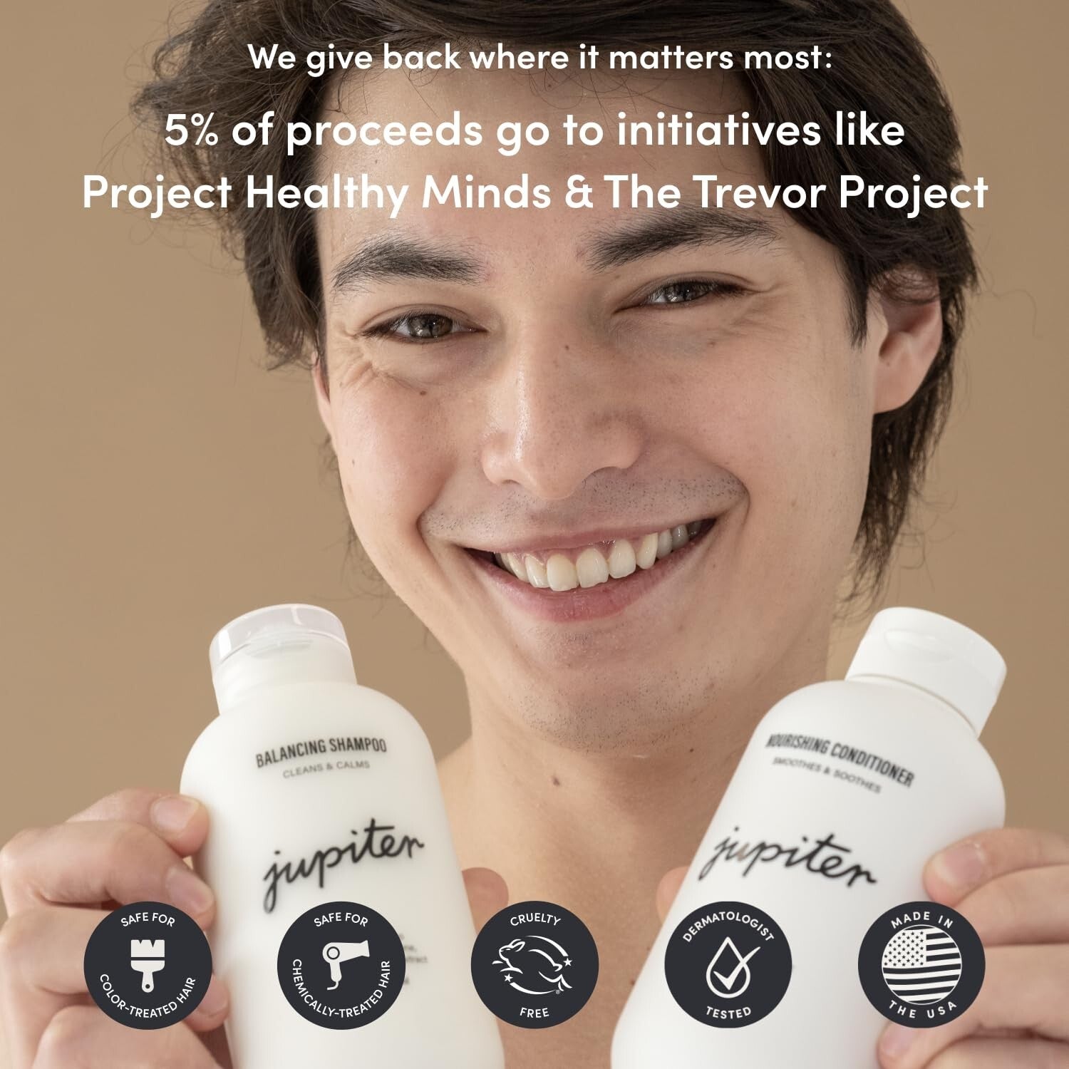 3-in-1 Anti-Dandruff Solution: Shampoo, Nourishing Conditioner & Scalp Massager