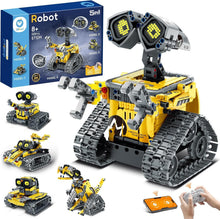Load image into Gallery viewer, Interactive Robot Kit for Boys 8-14 with Expressive LED Eyes &amp; Remote Control