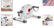 Load image into Gallery viewer, Portable Under Desk Pedal Bike with 16 Resistance Levels &amp; App Connectivity