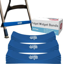 Load image into Gallery viewer, Chair Bands for Kids - Engage Muscles &amp; Improve Focus - 24 Rubber Fidget Bands