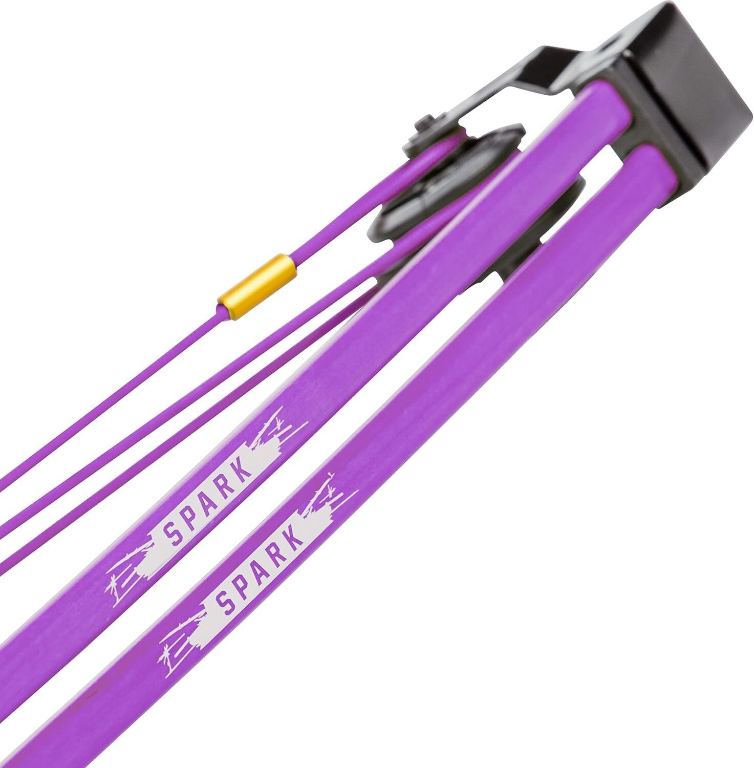 Lightweight Youth Bow Set with Whisker Biscuit, Ideal for Ages 5-10 - Flo Purple