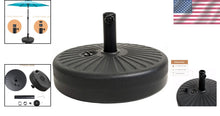Load image into Gallery viewer, Stylish 78 lb Patio Umbrella Stand with Adjustable Holder – Weather Resistant