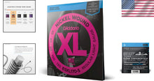 Load image into Gallery viewer, Premium XL Nickel 5-String Bass Strings - Perfect Intonation, Durable Quality