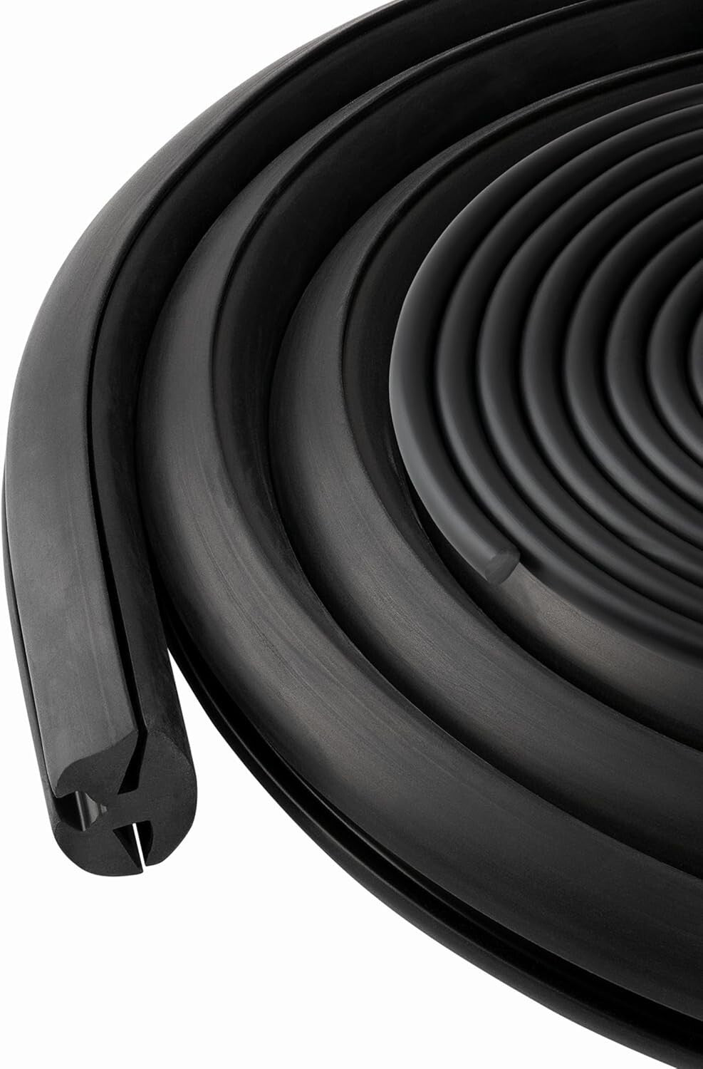Flexible EPDM Window Locking Gasket - 30ft Weather Strip for Vehicle Protection