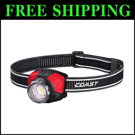 Rechargeable 1000 Lumen Tri-Color LED Headlamp - Perfect for Outdoor Adventures