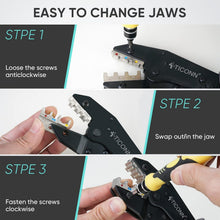 Load image into Gallery viewer, All-in-One Wire Crimp Tool Combo - Effortless Crimper for Heat Shrink Connectors