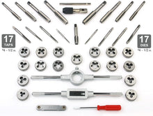 Load image into Gallery viewer, Premium 80-Piece Tap and Die Set - SAE &amp; Metric, Durable Steel Construction