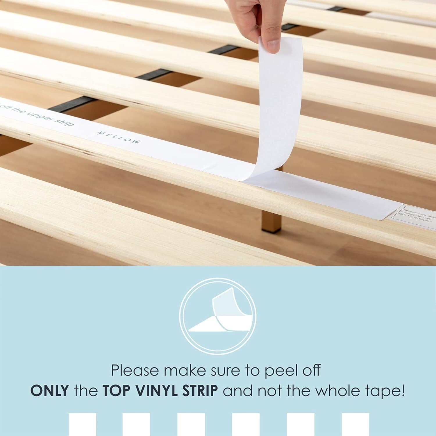 Elegant Full Size Wooden Platform Bed | Easy Assembly & No Box Spring Needed