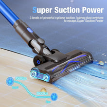 Load image into Gallery viewer, Ultra-Quiet 550W Cordless Vacuum with 3 Modes &amp; LED Interface - Pet Hair Expert